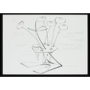 Contribution to V&A's 150th anniversary album; Bird Powered Kinetic Sculpture Celebrating the V&A Garden (Drawing)