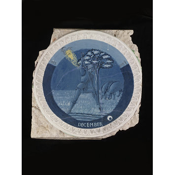 Roundel - December; The Labours of the Months Roundel - December; The Labours of the Months