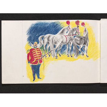 Drawing - Standing horse Drawing - Standing horse