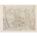 Drawing - Sketch of the George Inn, Southwark Drawing - Sketch of the George Inn, Southwark