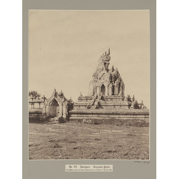 Photograph - Nagayoung Pagoda, Amerapoora; Nagayon pagoda, Amarapura