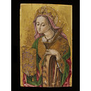 Panel from an altar piece - St Catherine of Alexandria