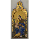 The Virgin and Child with angels (Tempera painting)