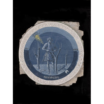 Roundel - February; The Labours of the Months