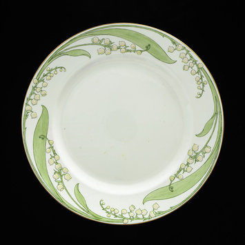 Plate - Lily of the valley; Liljekonvalje Plate - Lily of the valley; Liljekonvalje