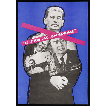 Poster - We have already 'voted' for them; Pro-democracy Poster Collection