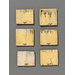 Panels - Scenes from the Life of Christ; Three Saints; The Entombment; The Deposition; The Incredulity of St. Thomas; The Healing of the Demoniac; The Death of the Virgin