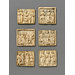 Panels - Scenes from the Life of Christ; Three Saints; The Entombment; The Deposition; The Incredulity of St. Thomas; The Healing of the Demoniac; The Death of the Virgin