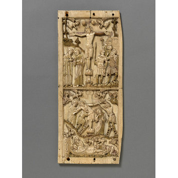 Panel - Scenes from the Passion of Christ; The Crucifixion, the Deposition from the Cross, The Entombment and the Lamentation Panel - Scenes from the Passion of Christ; The Crucifixion, the Deposition from the Cross, The Entombment and the Lamentation
