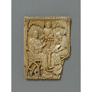 Panel - St Peter dictating the Gospel to St Mark at Rome Panel - St Peter dictating the Gospel to St Mark at Rome