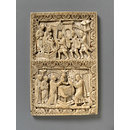 Panel - The Adoration of the Magi and Presentation in the Temple