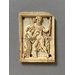Casket panel - The Drunken Herakles supported by Priapus