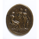 Hercules between Minerva and Venus (Plaquette)