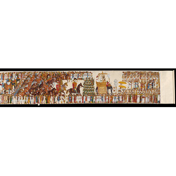 Painting - A scroll-painting Painting - A scroll-painting