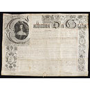 Print - Royal Warrant signed by Queen Catherine of Braganza in 1667, on vellum Print - Royal Warrant signed by Queen Catherine of Braganza in 1667, on vellum