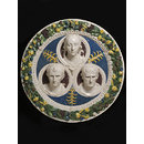 Roundel depicting Julia (?) Augustus & Agrippa (Roundel)