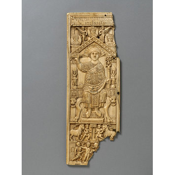 Diptych leaf - Leaf of a diptych of the Consul Anastasius