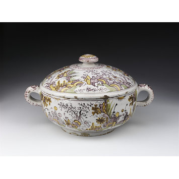 Posset pot and cover Posset pot and cover