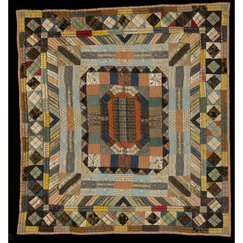Patchwork bed cover
