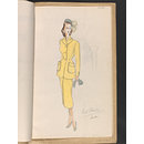 Lightweight Wool Suit; Field Rhoades haute couture (Fashion design) Lightweight Wool Suit; Field Rhoades haute couture (Fashion design)