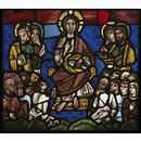 Christ Feeding the Five Thousand; Miracle of the Loaves and Fishes (Panel)