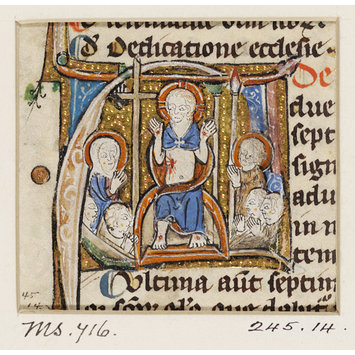 Manuscript leaf Manuscript leaf