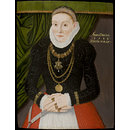 A Lady aged 29 in 1582 (Oil painting)