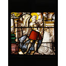 Peter Blanckenheim, priest of Dunwald, with his patron St George (Panel)