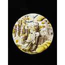 Time banishing Melancholy (Roundel)