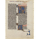 Leaf from the Teutonic Knights Bible (Manuscript)