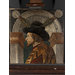 Tempera on spruce - Male Profile Bust