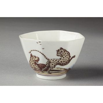 Cup and saucer - Horse and the Stag