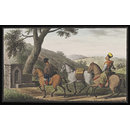 Sürücüler, or men in charge of post horses (Watercolour)