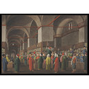 Sandal Bedesteni, or Silk Bazaar (Watercolour)