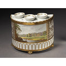 Flower holder with cover