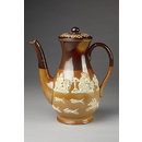 Coffee pot and cover Coffee pot and cover