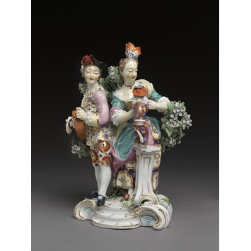 Figure group - The Dancing Lesson Figure group - The Dancing Lesson