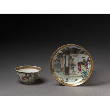 Cup and saucer