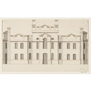 Elevation of Vanbrugh's own house at Esher (Design)