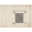 Chimney in the Bedchamber in the House in the field[?] (Design)
