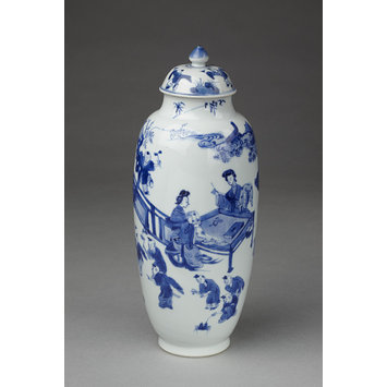 Vase and lid Vase and lid