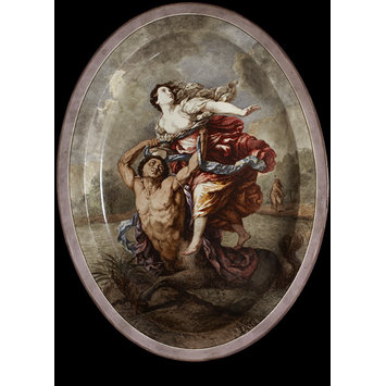 Dish - Nessus and Deianira Dish - Nessus and Deianira