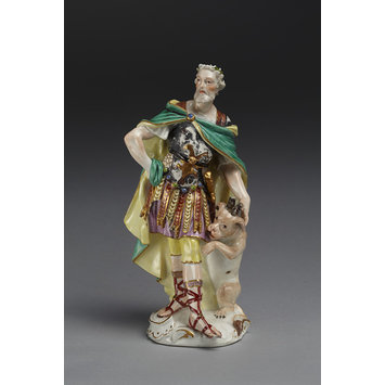 Figure - Julius Caesar and the Horned Beast as Rome