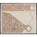 Drawing - Drawing of wall decoration from the Alhambra