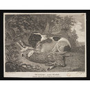SPANIEL AND HARE (Print) SPANIEL AND HARE (Print)