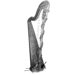 Pedal harp