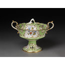 Sugar-basin with cover and stand