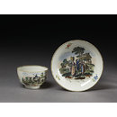 The Milkmaids (Tea cup and saucer)