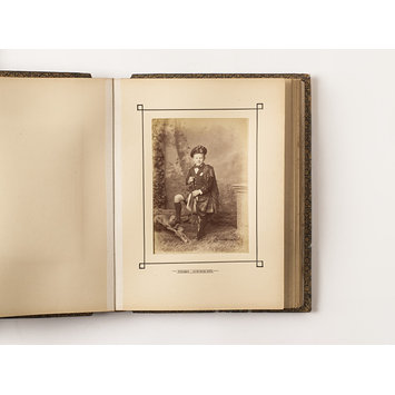 Memorial photograph album - Justin