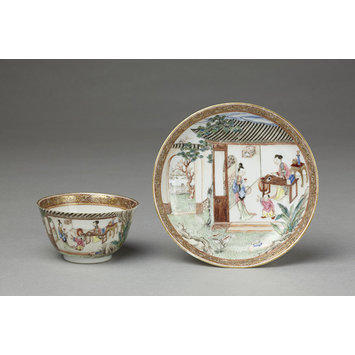 Cup and saucer
